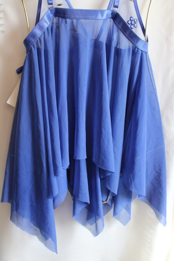Dreamgirl Cobalt Blue Babydoll with Matching Thong - M - Image 4