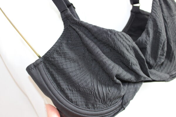 Fantasie Lingerie Black Bra Swimwear Top - 34DD - Image 2