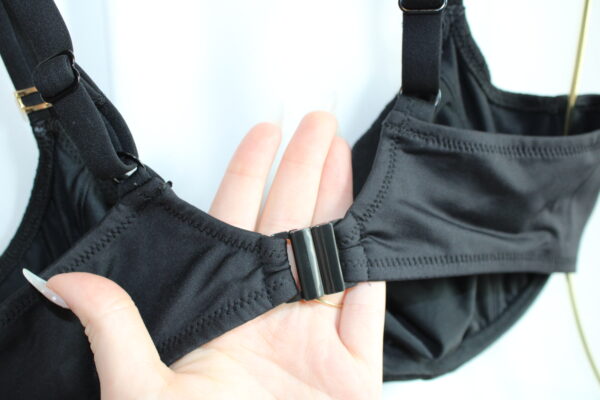 Fantasie Lingerie Black Bra Swimwear Top - 34DD - Image 3