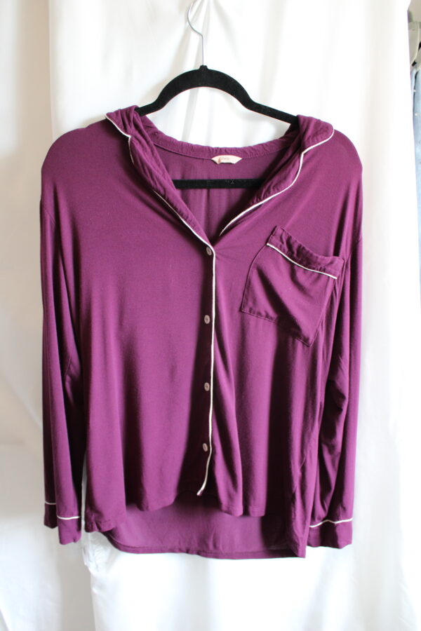 Eberjay Purple Long Pajama Matching Set - XS - Image 3