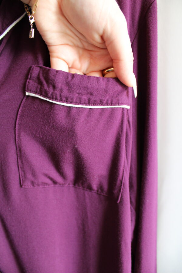 Eberjay Purple Long Pajama Matching Set - XS - Image 4