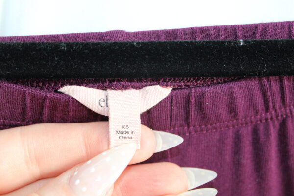 Eberjay Purple Long Pajama Matching Set - XS - Image 2