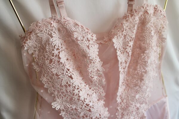 Just Sexy Lingerie Pink Babydoll with Lace Detail - S - Image 2